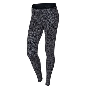 Nike Pro Hyperwarm Compression Polka Dot Leggings